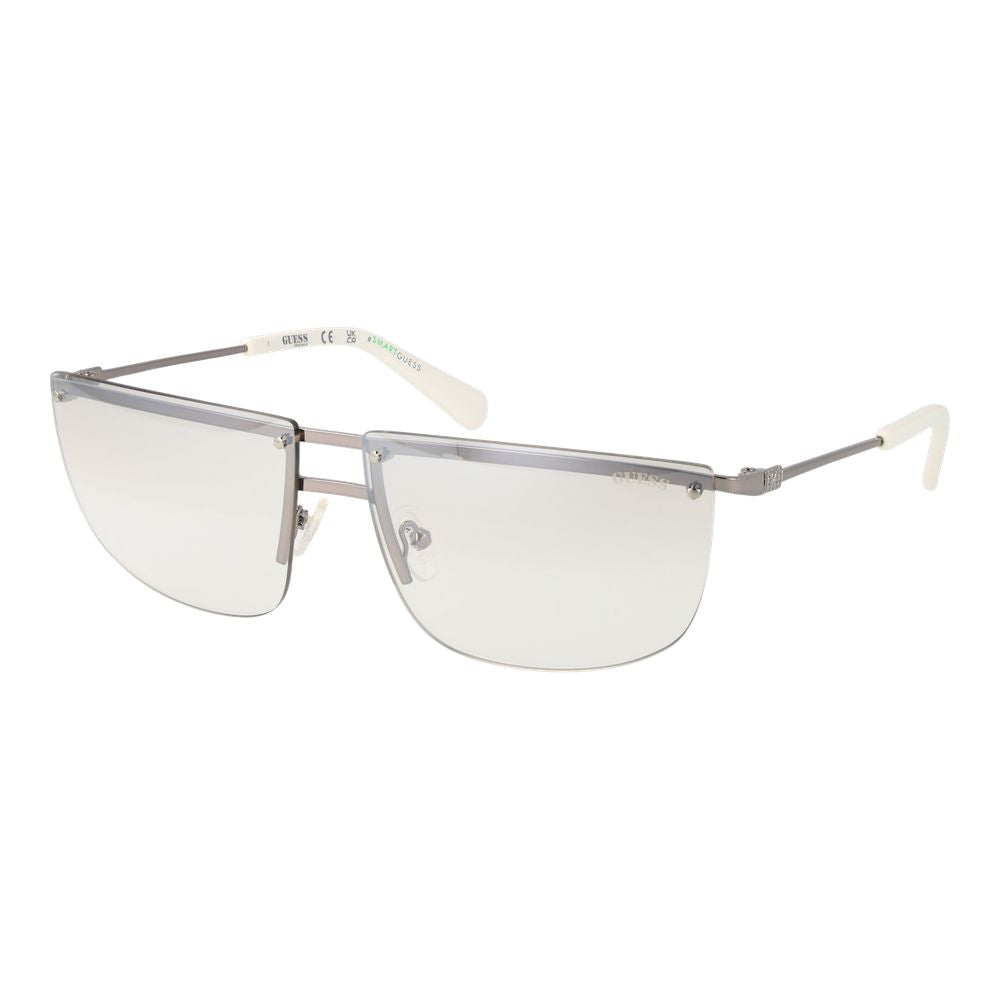 Silver Metal Sunglasses - ventzia
