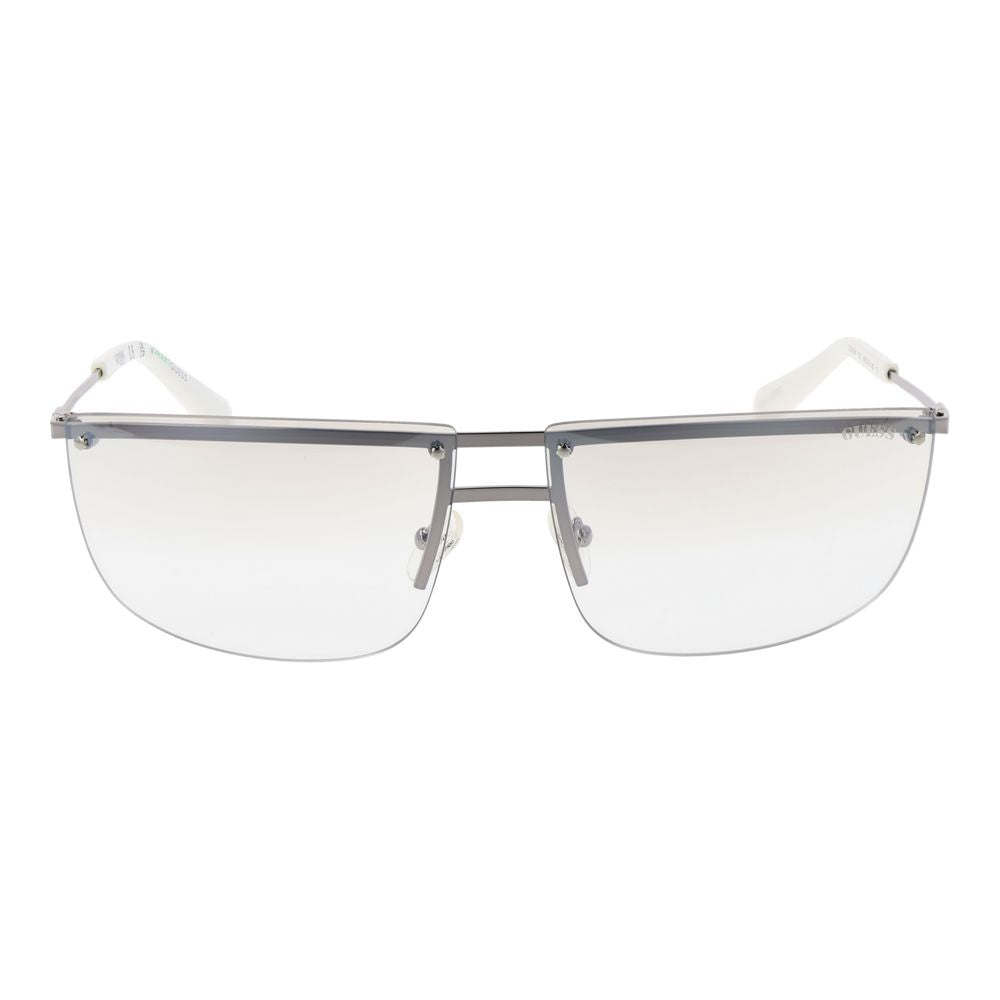 Silver Metal Sunglasses - ventzia