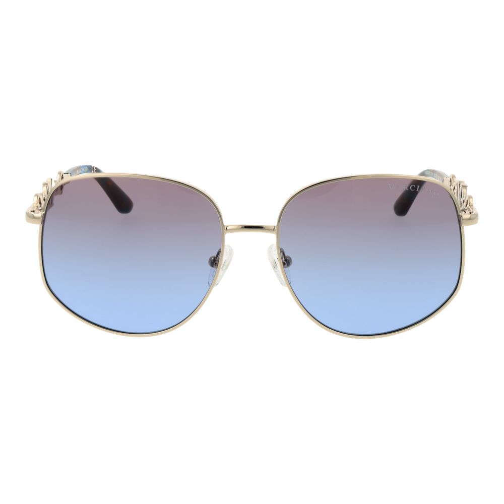 Gold Metal Sunglasses - ventzia