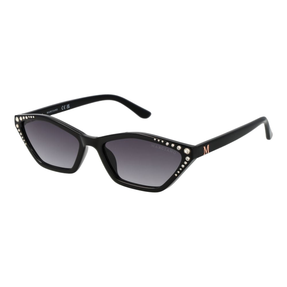 Black Plastic Sunglasses - ventzia
