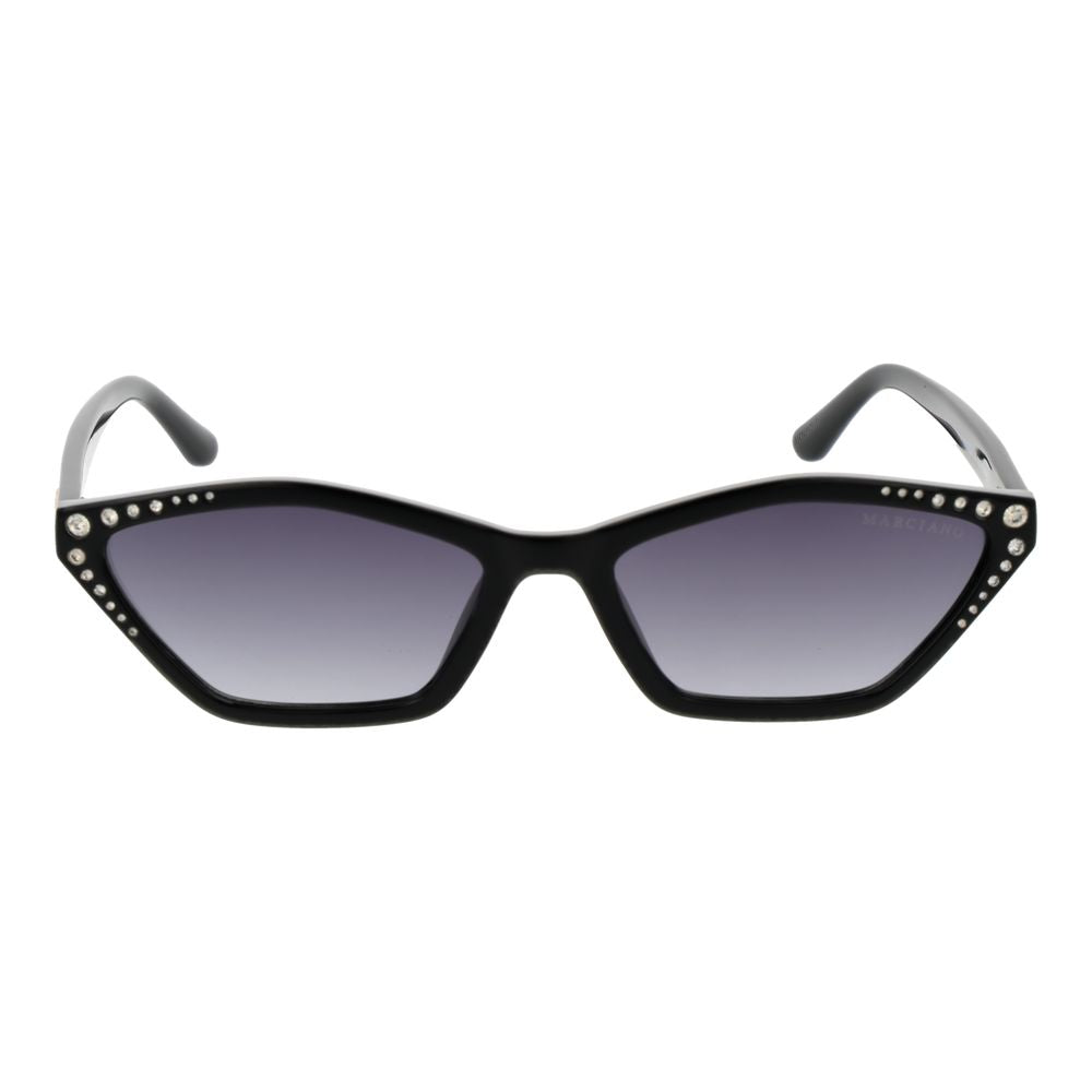 Black Plastic Sunglasses - ventzia