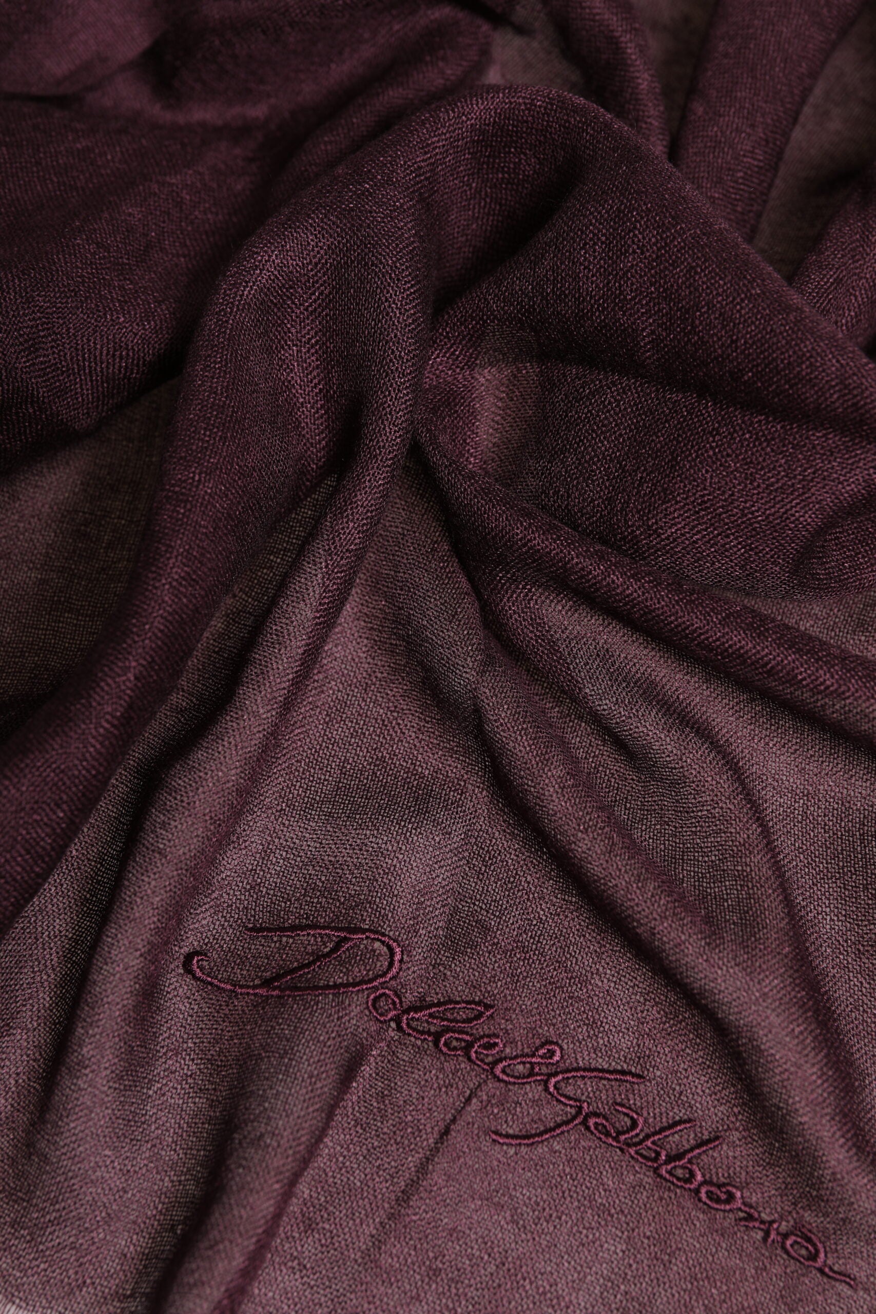 Maroon Cashmere Neck Warmer Wrap Shawl Scarf - ventzia