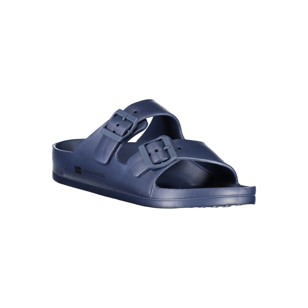 Blue Plastic Mens Slipper - ventzia