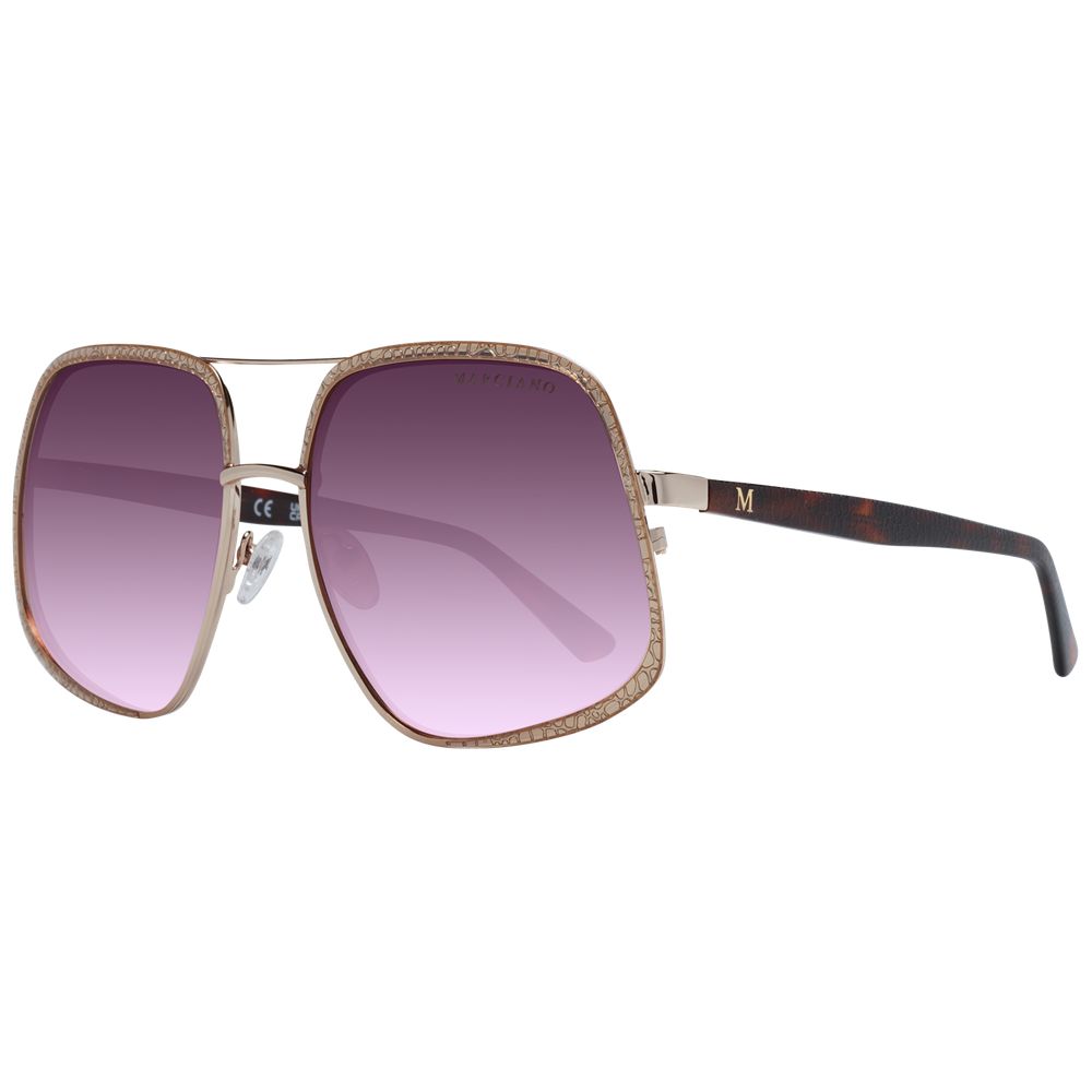 Gold Metal Sunglasses - ventzia