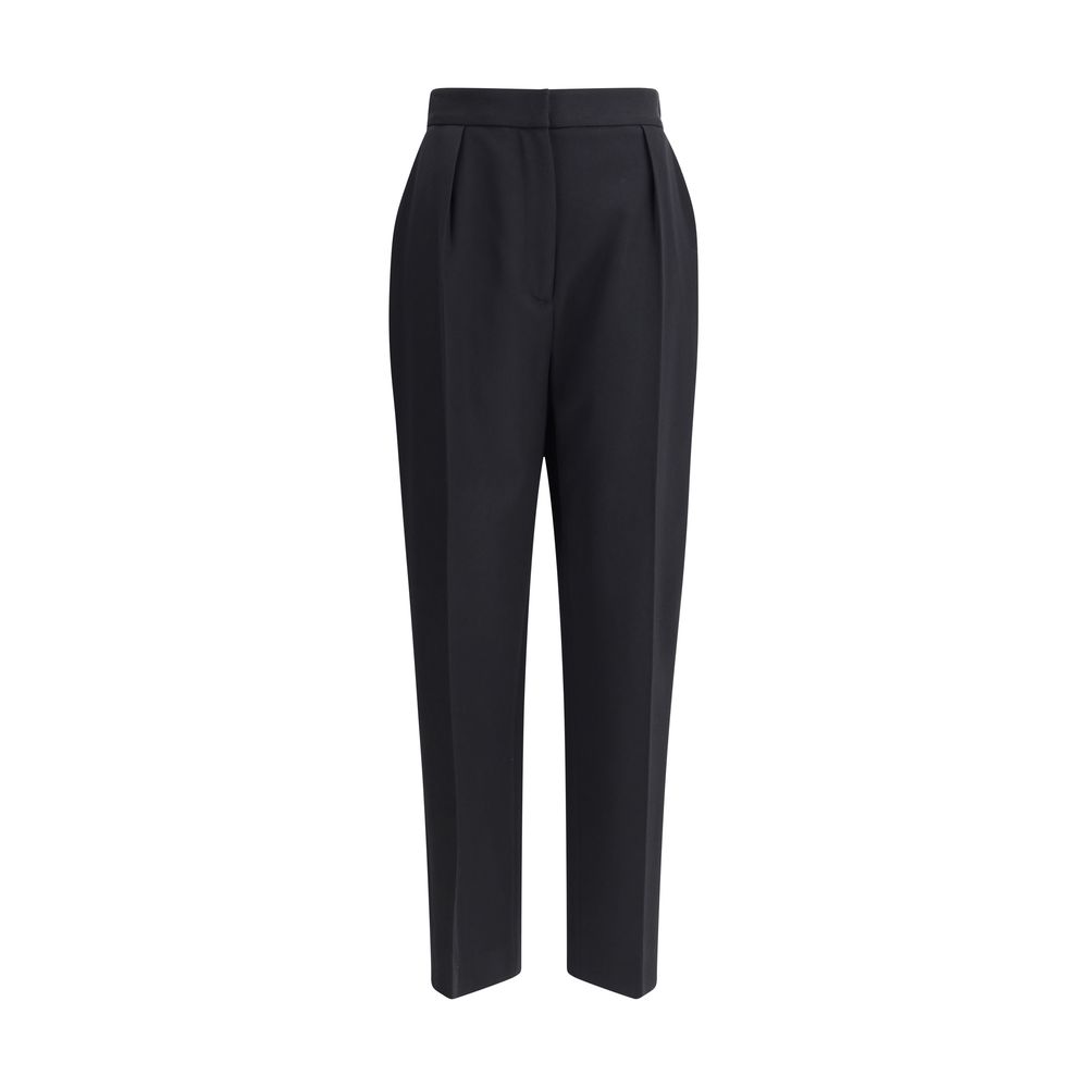 Black Wool Dress Pants - ventzia