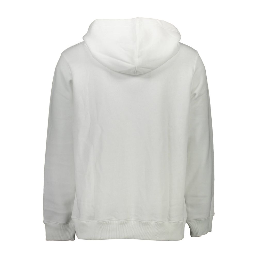 White Cotton Men's Hoodie - ventzia