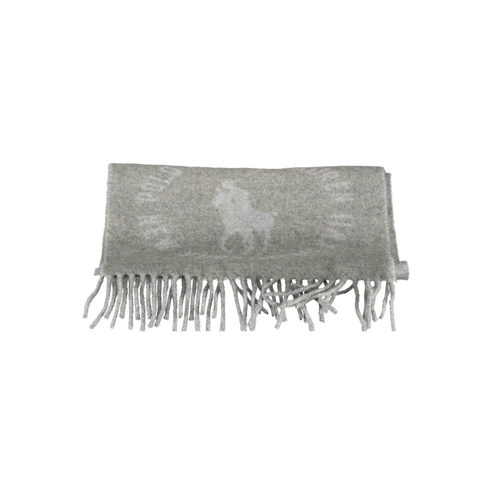 Gray Nylon Scarf - ventzia