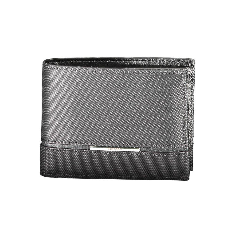 Black Leather Men Wallet - ventzia
