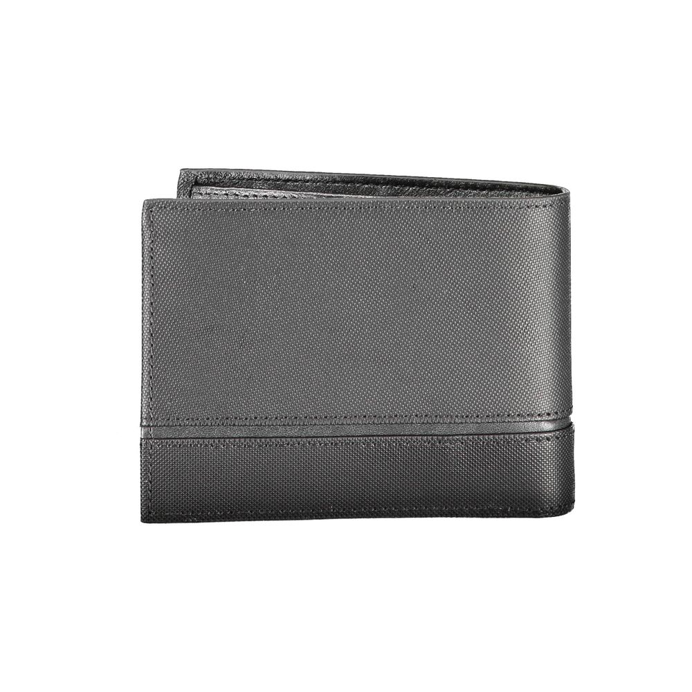 Black Leather Men Wallet - ventzia