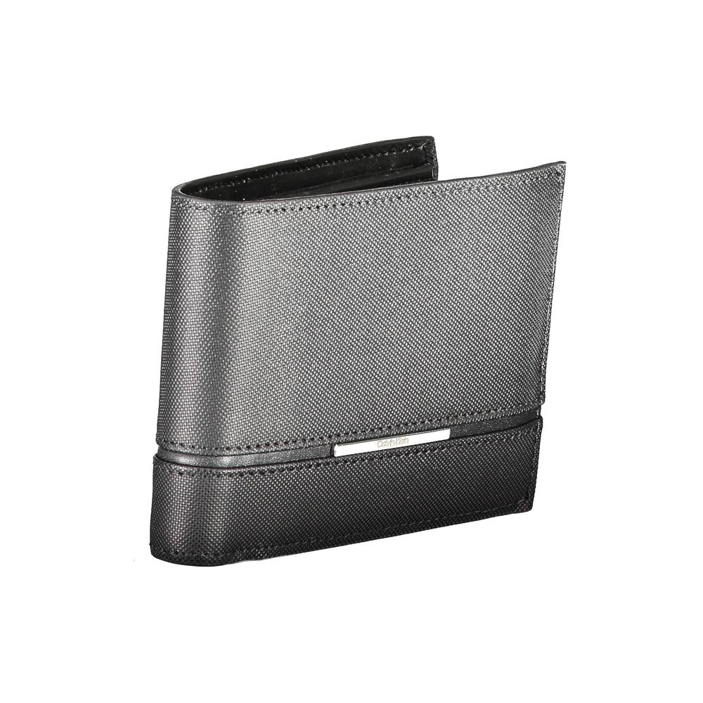 Black Leather Men Wallet - ventzia