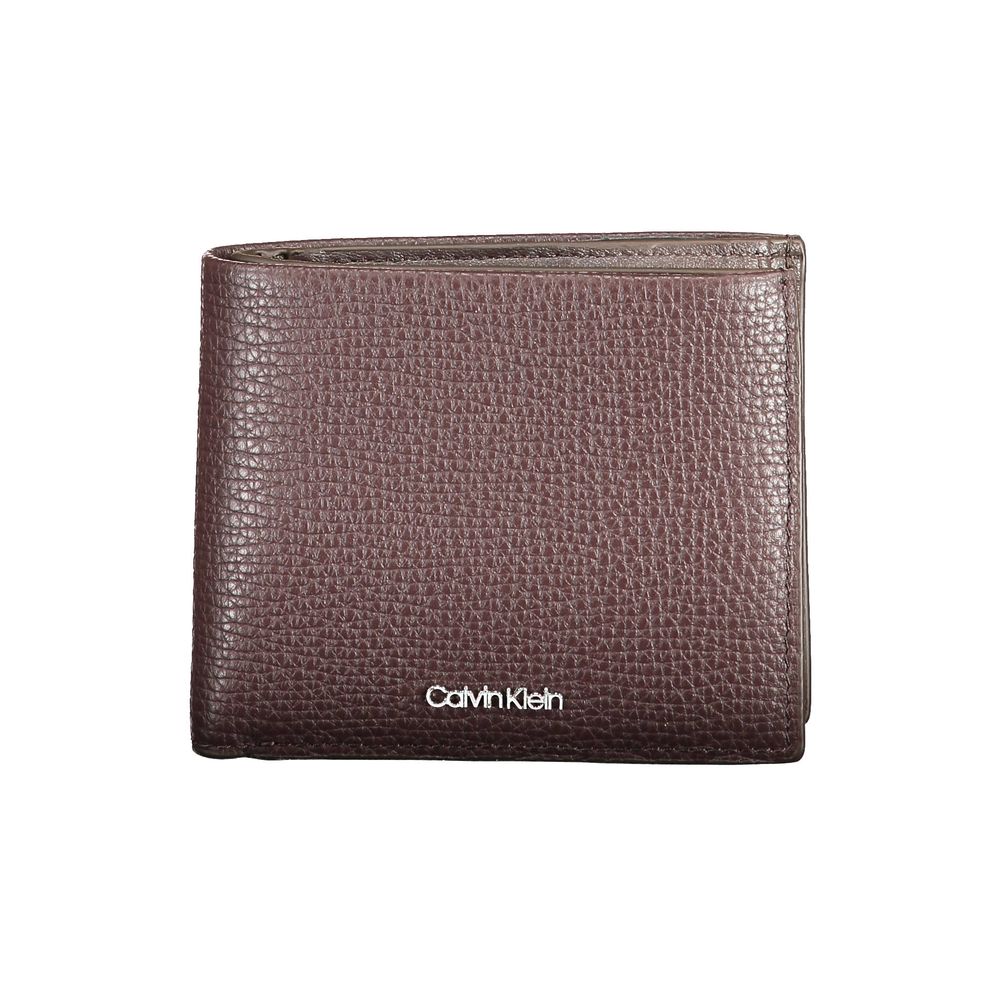 Marrone Leather Men Wallet - ventzia