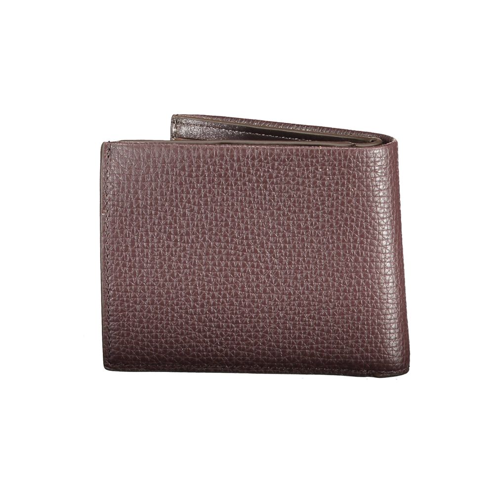 Marrone Leather Men Wallet - ventzia