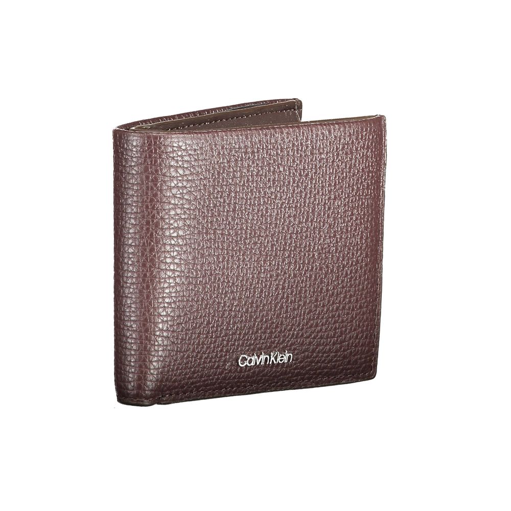 Marrone Leather Men Wallet - ventzia