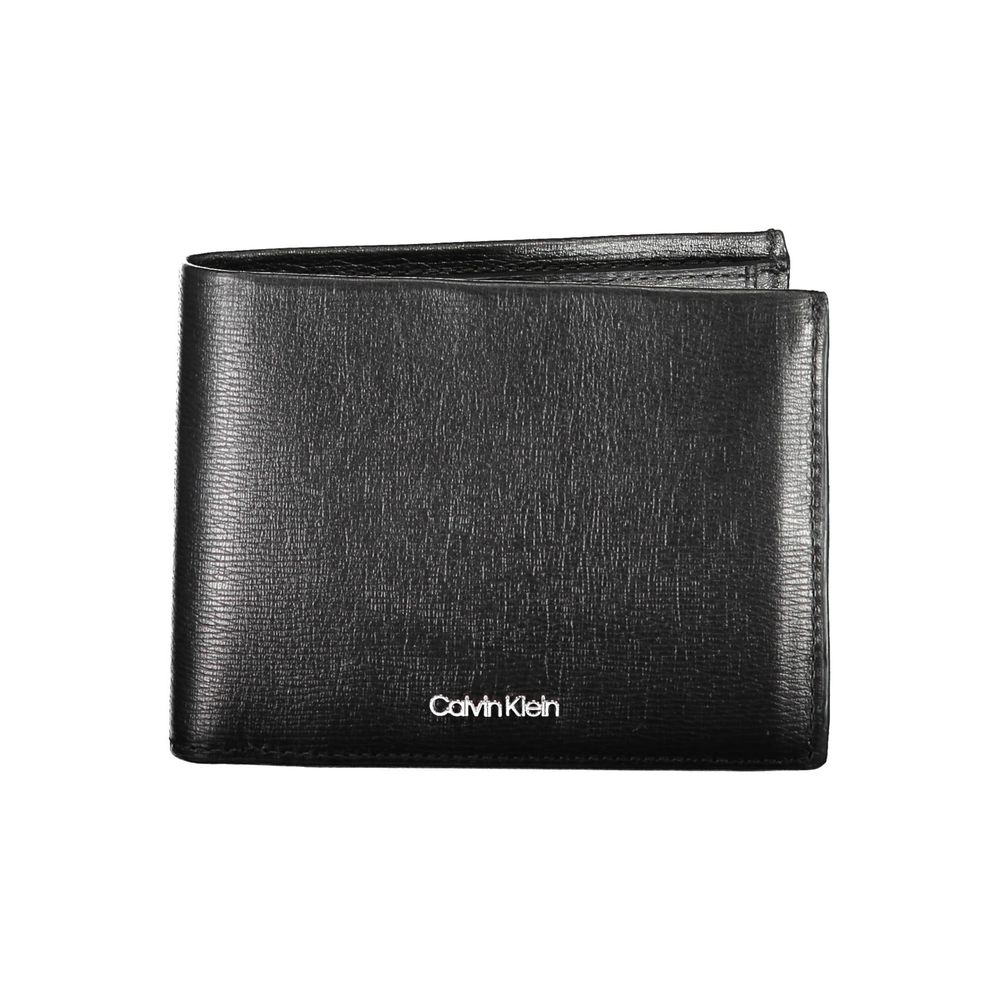Black Leather Wallet - ventzia