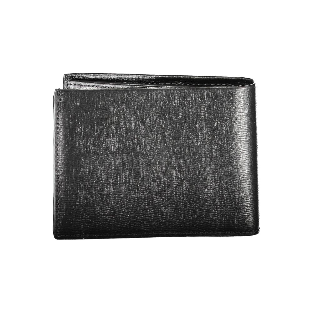 Black Leather Wallet - ventzia