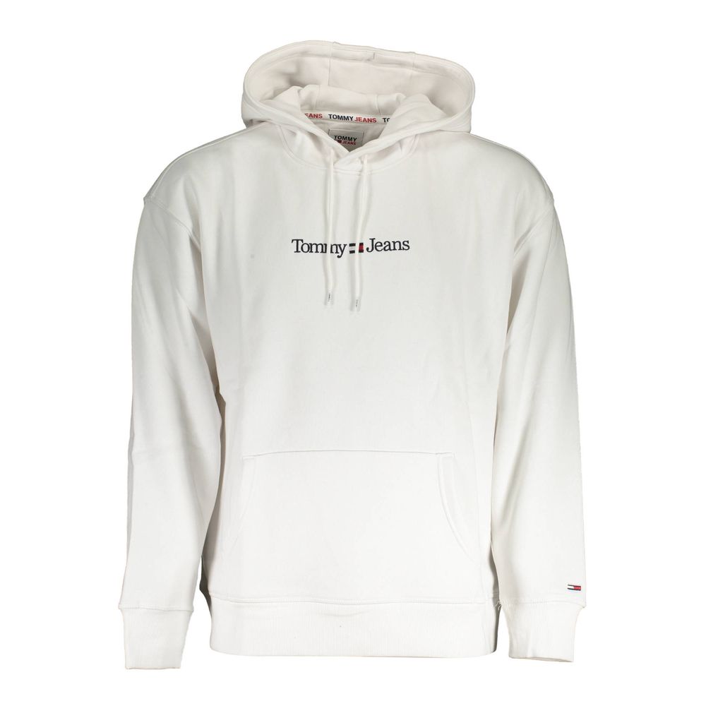 White Cotton Men Sweater - ventzia