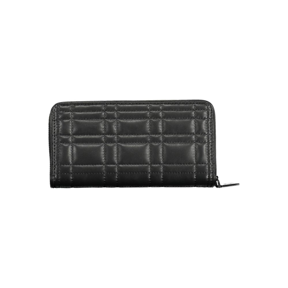 Nero Polyurethane Women Wallet - ventzia