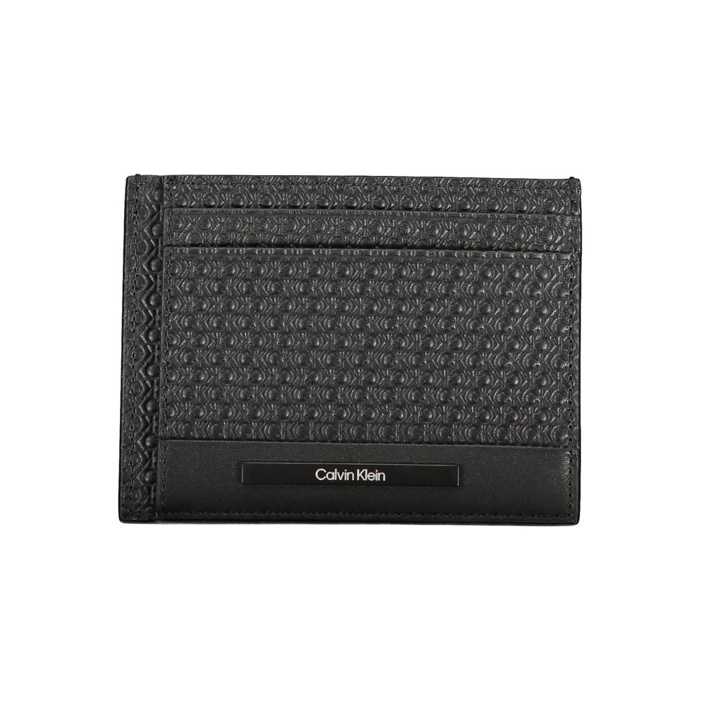 Black Polyester Men's Shoulder Bag - ventzia