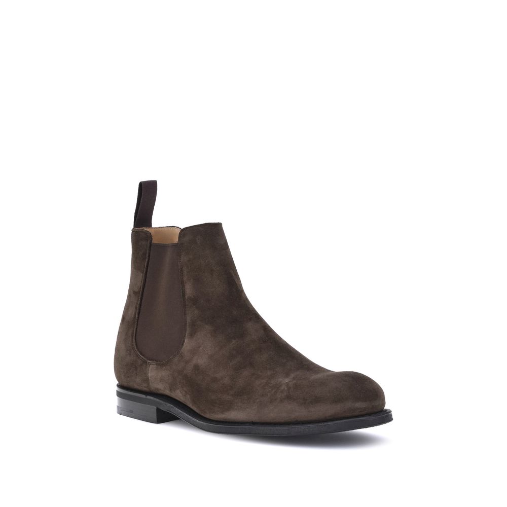 Brown Calf Leather Bos Taurus Chelsea Boots - ventzia