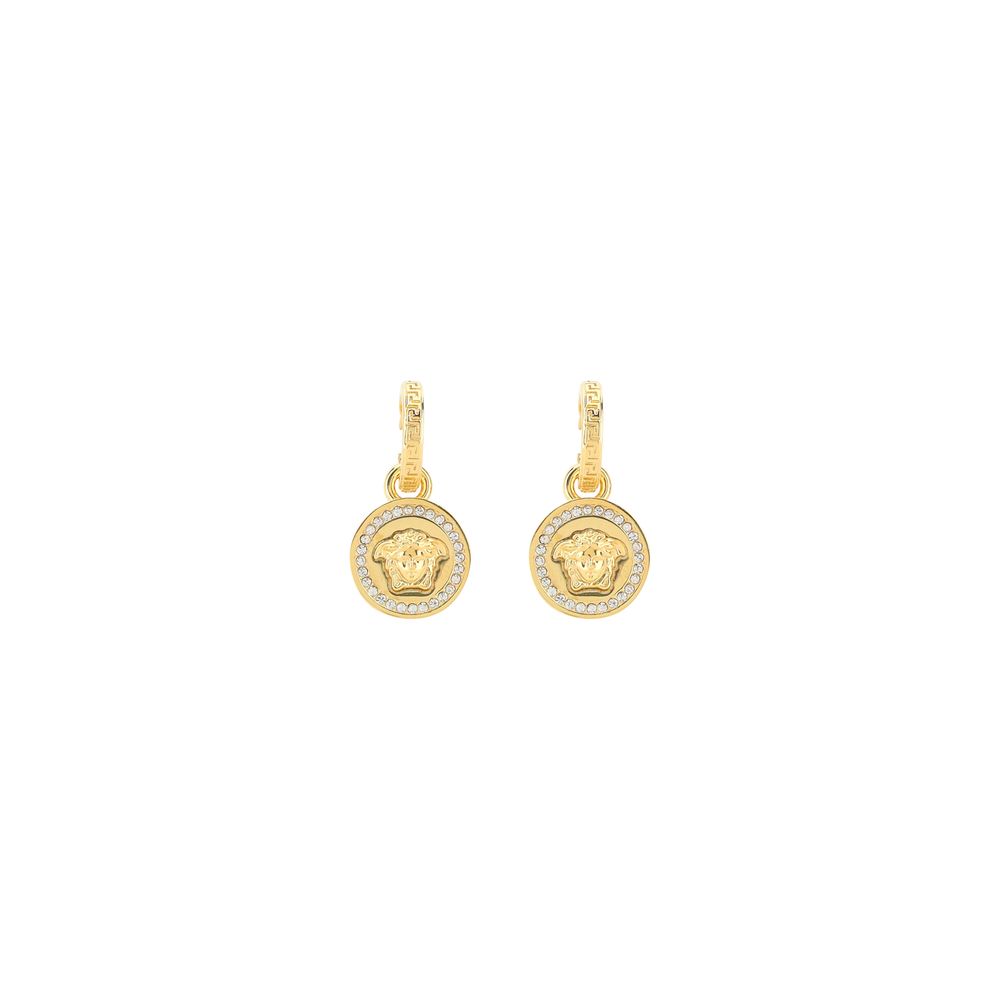 Gold Brass Earrings - ventzia