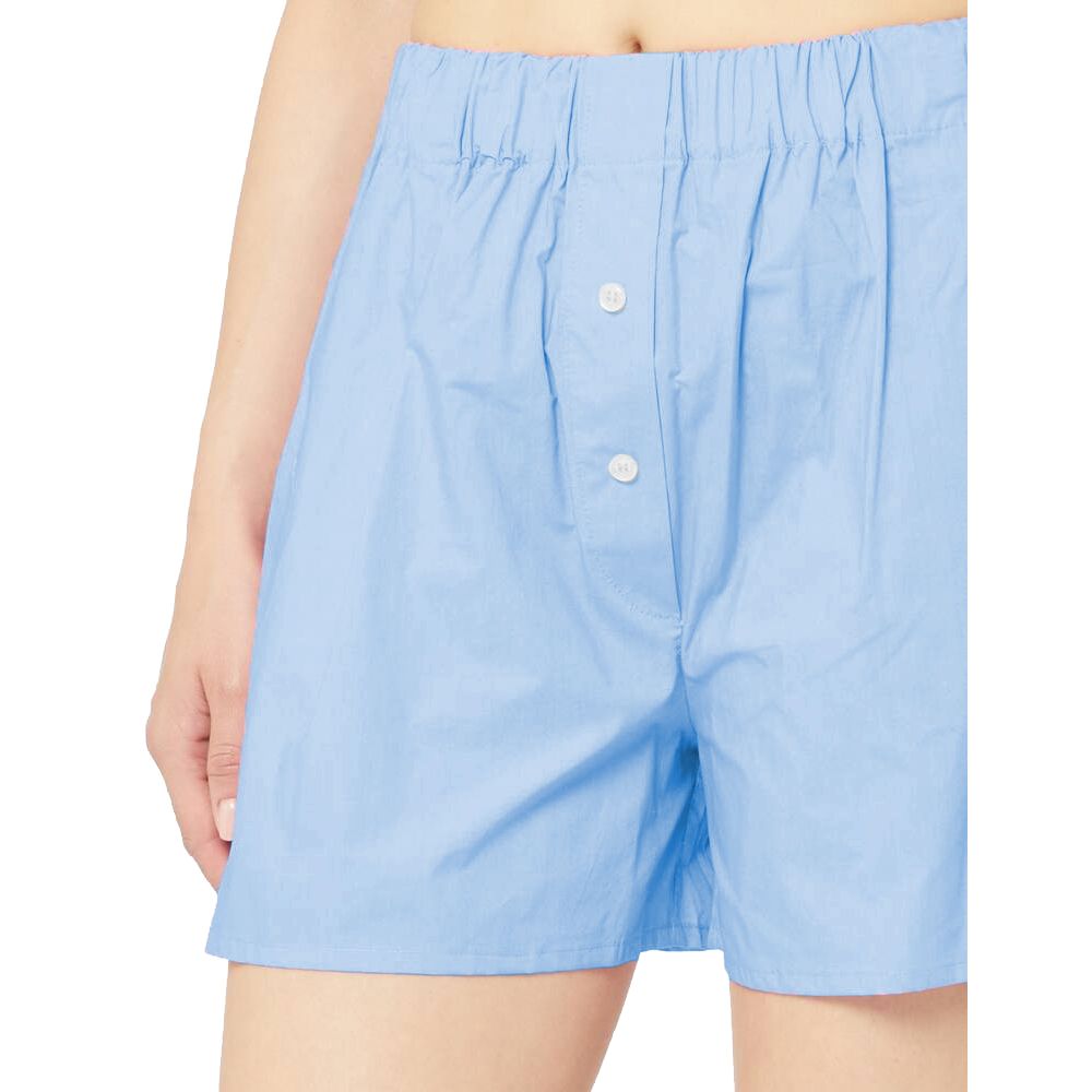 Blue Cotton Short - ventzia