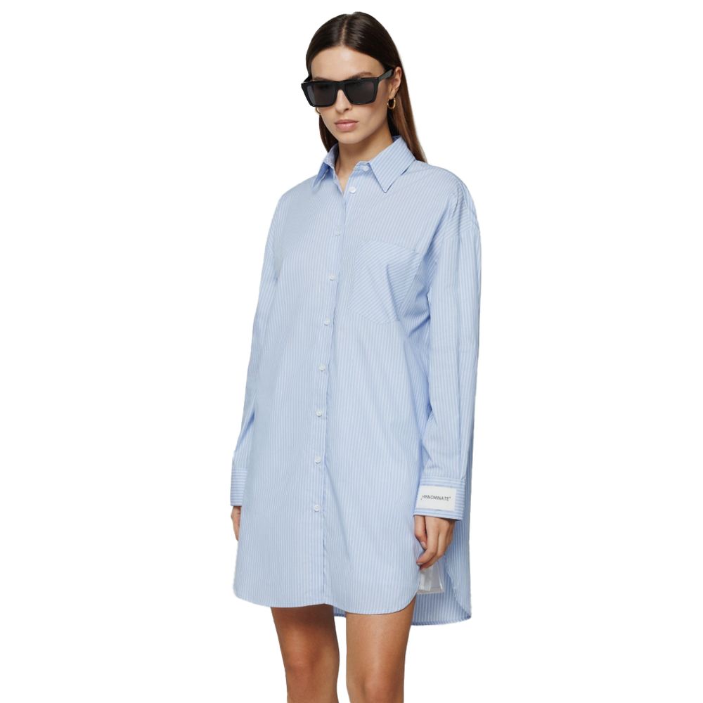 Blue Cotton Shirt - ventzia