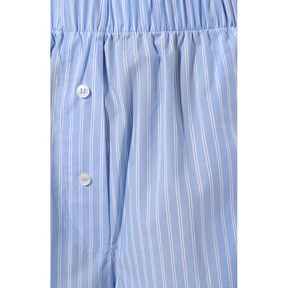Blue Cotton Short - ventzia