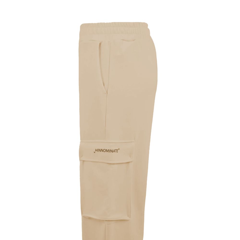 Beige Polyester Jeans & Pant - ventzia
