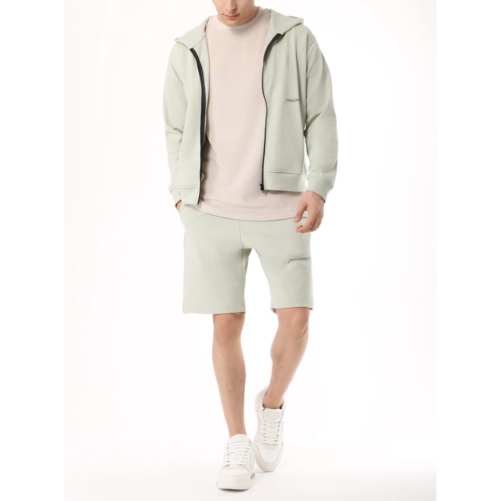 Green Cotton Sweater - ventzia