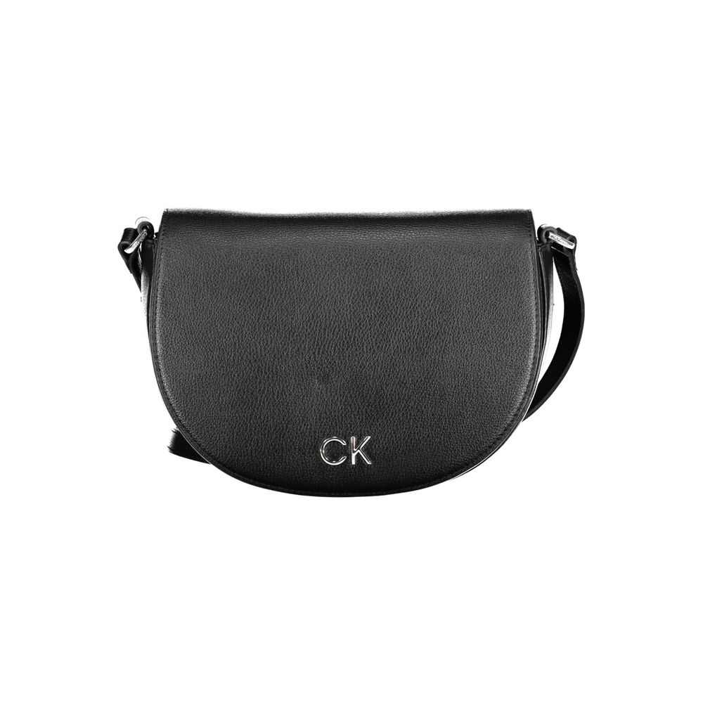 Nero Poliuretano Women Shoulder Bag - ventzia