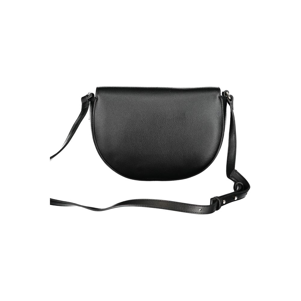 Nero Poliuretano Women Shoulder Bag - ventzia