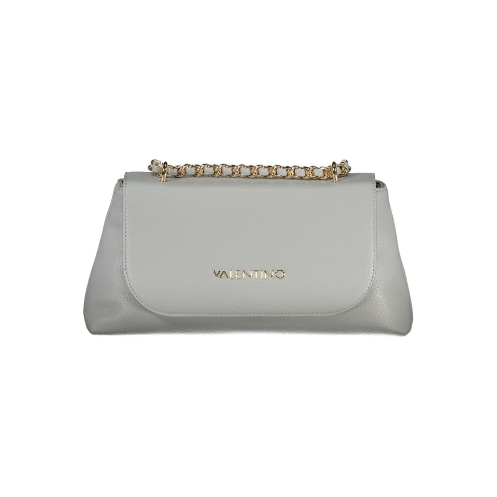 Grigio Polyurethane Women Shoulder Bag - ventzia