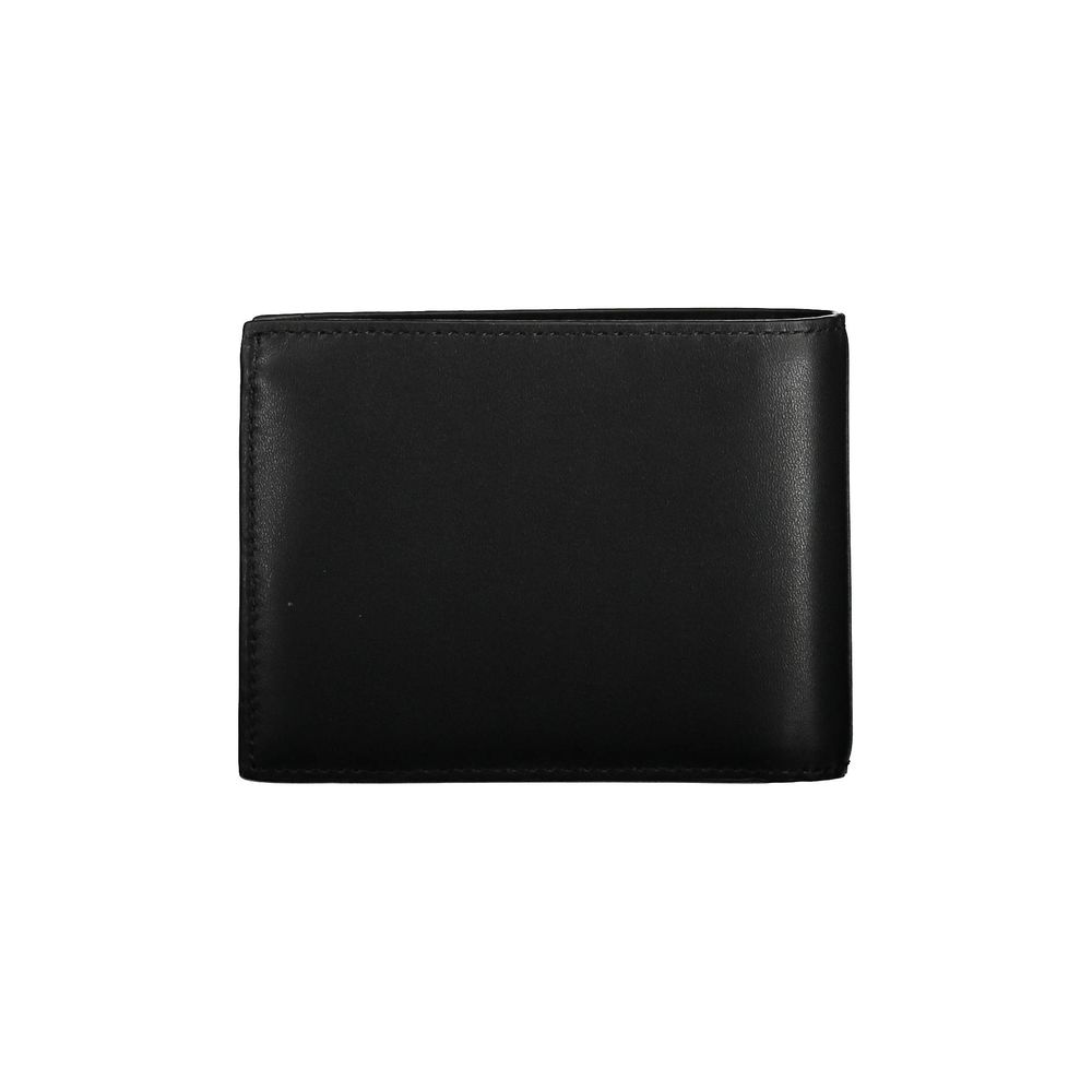 Black Leather Men Wallet - ventzia