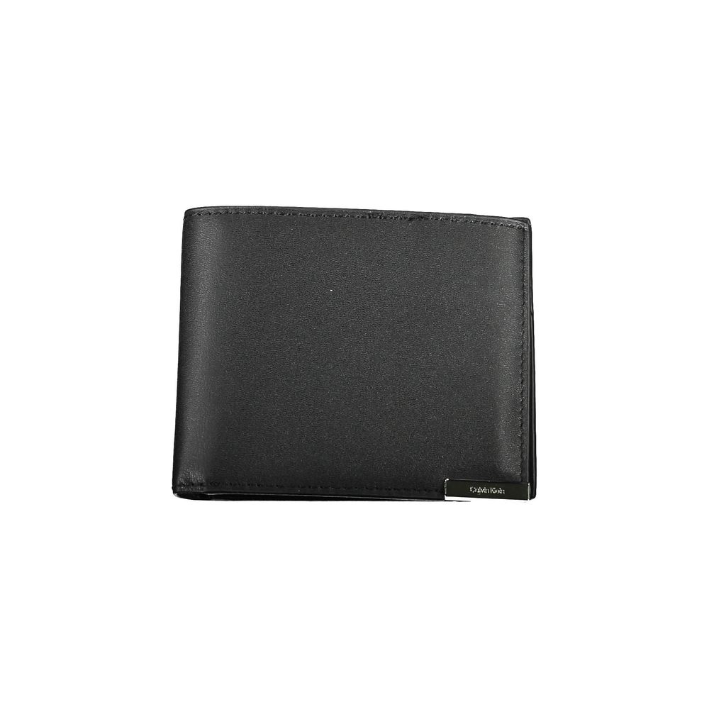 Nero Poliuretano Uomo Wallet - ventzia