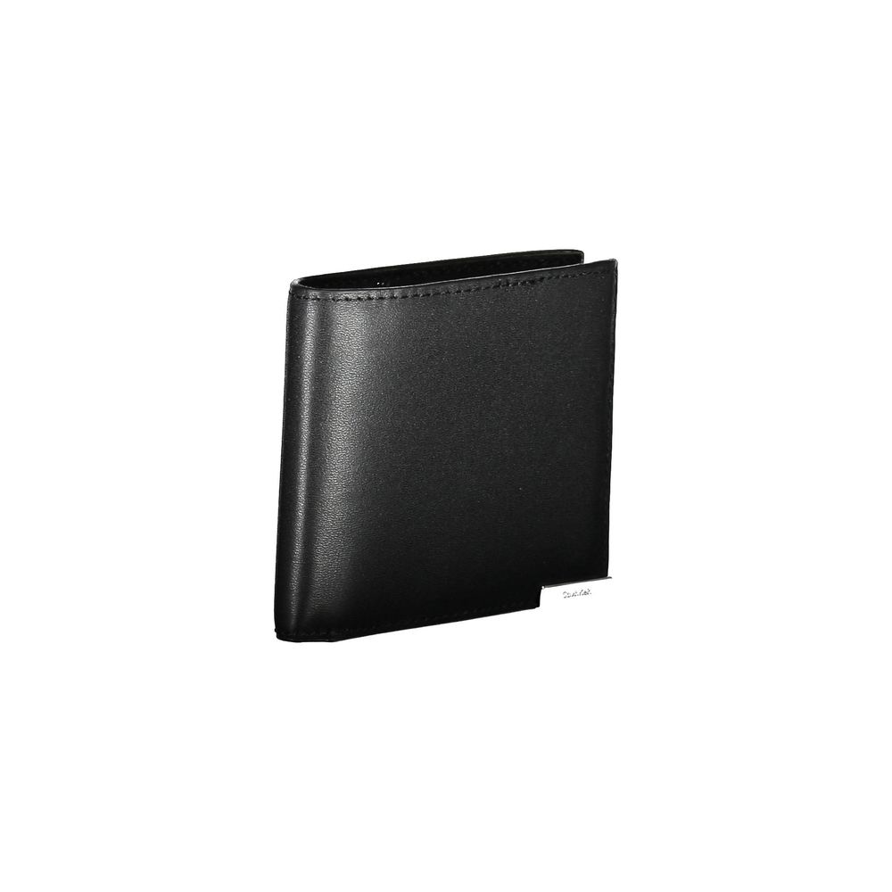 Nero Poliuretano Uomo Wallet - ventzia