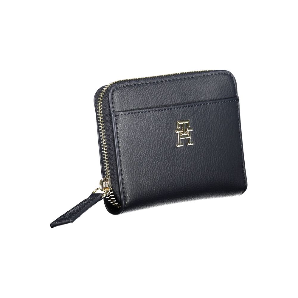 Blue Polyester Women Wallet - ventzia