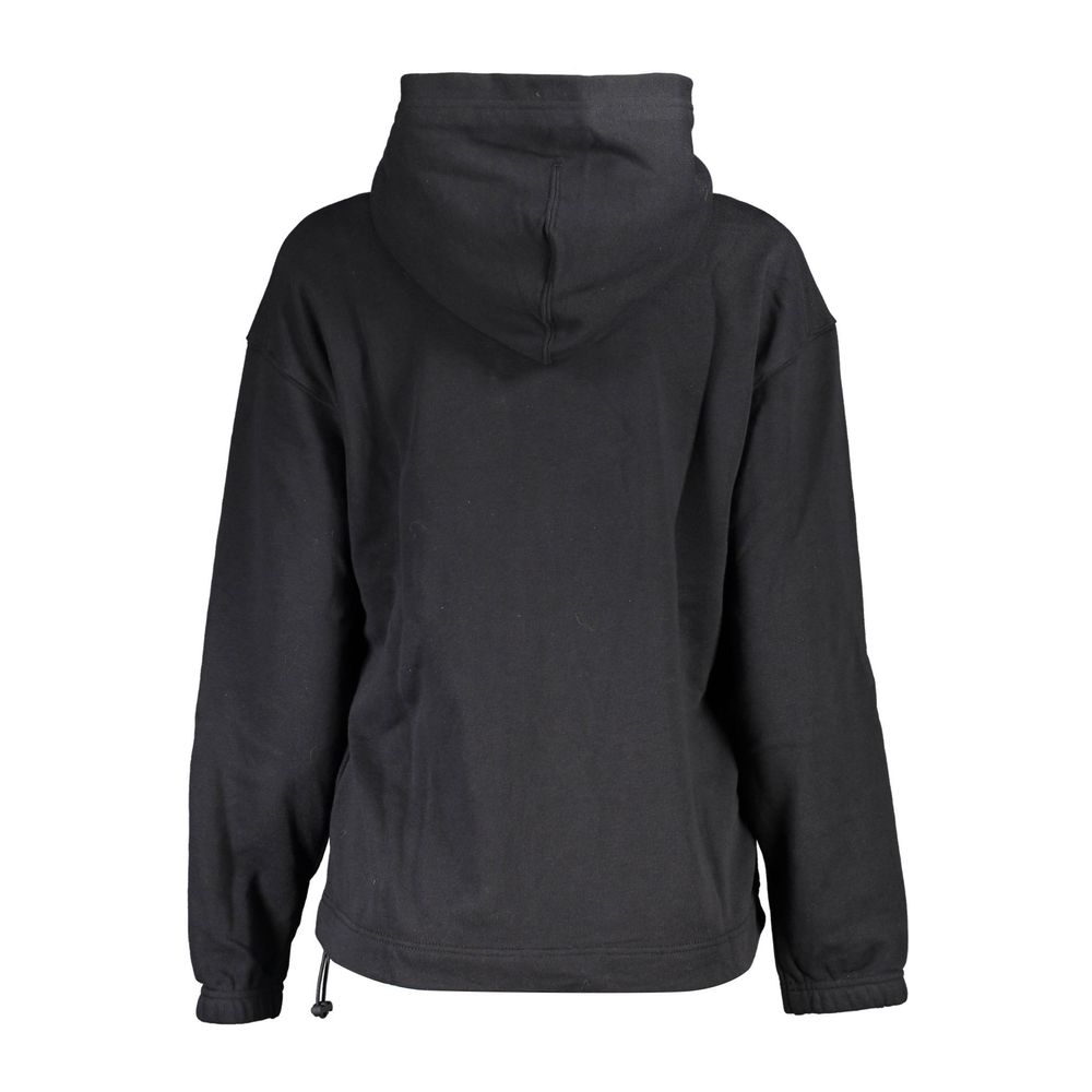 Nero Cotton Women Sweatshirt - ventzia
