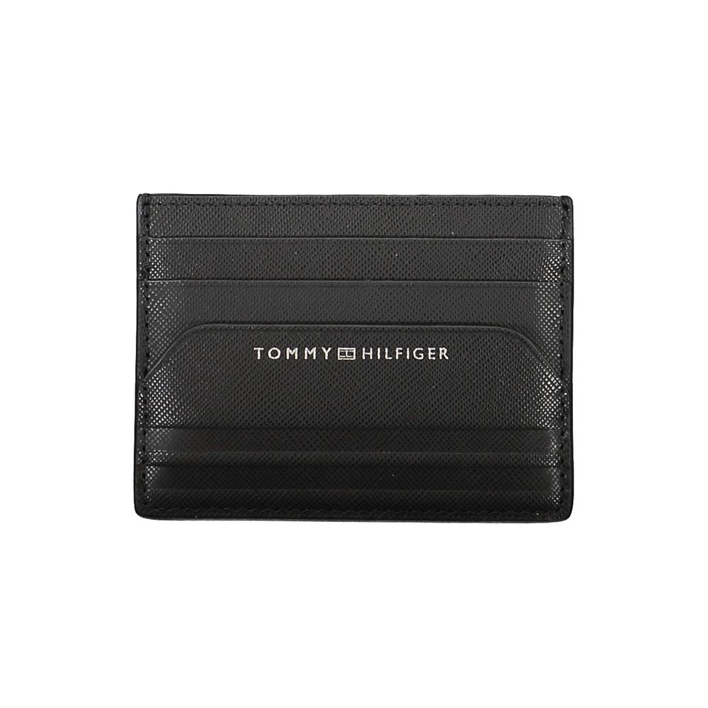 Black Leather Men Wallet - ventzia