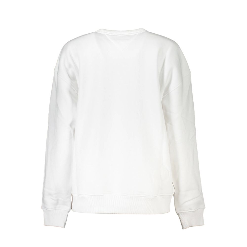 Bianco Cotton Women Sweatshirt - ventzia