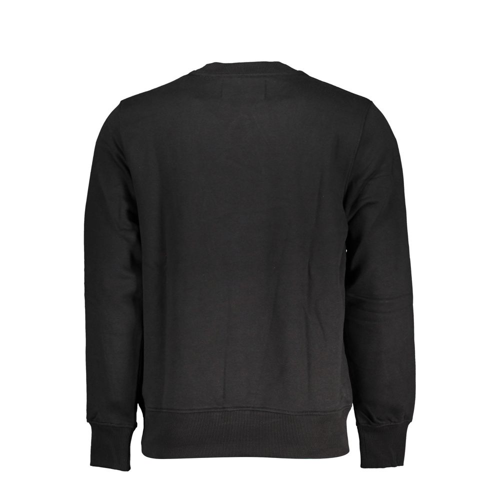 Nero Cotton Men Sweatshirt - ventzia
