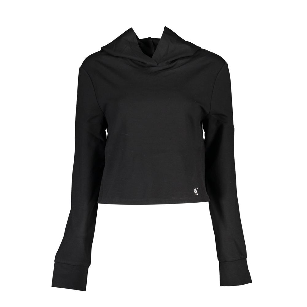 Nero Viscosa Women Sweatshirt - ventzia