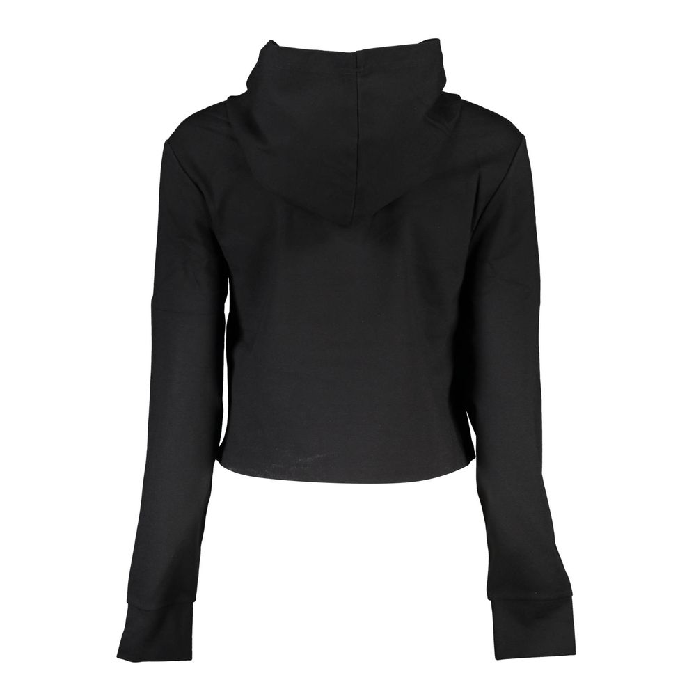 Nero Viscosa Women Sweatshirt - ventzia