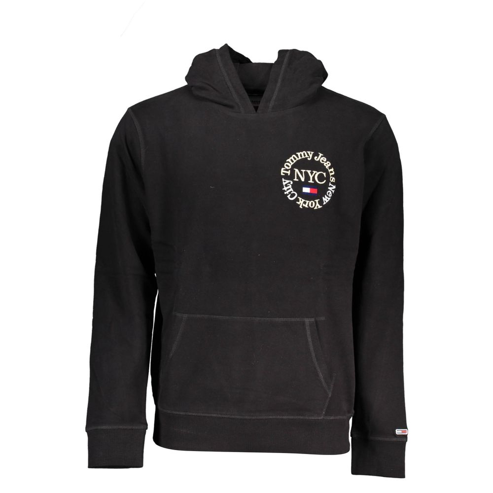 Black Cotton Men Sweater - ventzia