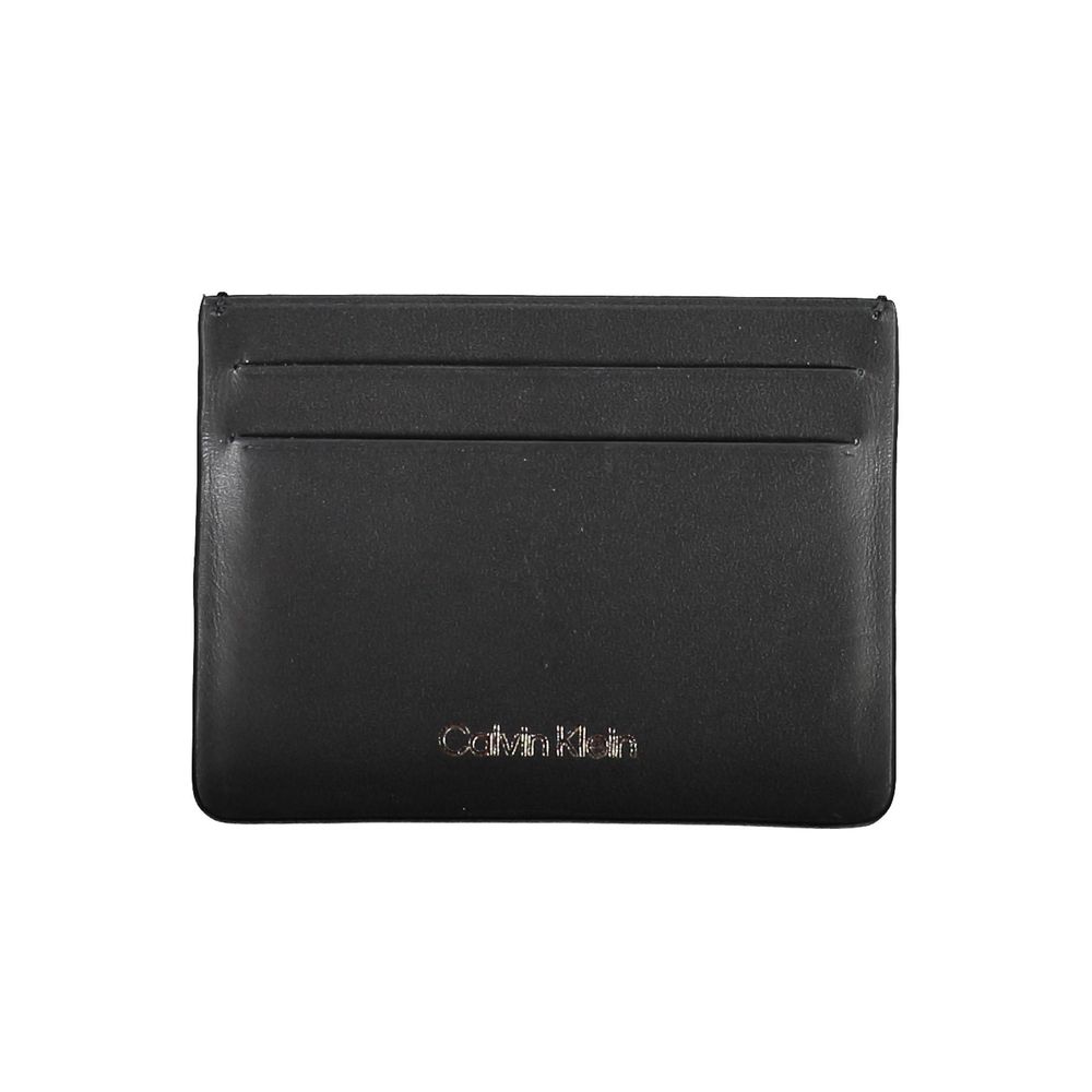 Black Leather Wallet - ventzia
