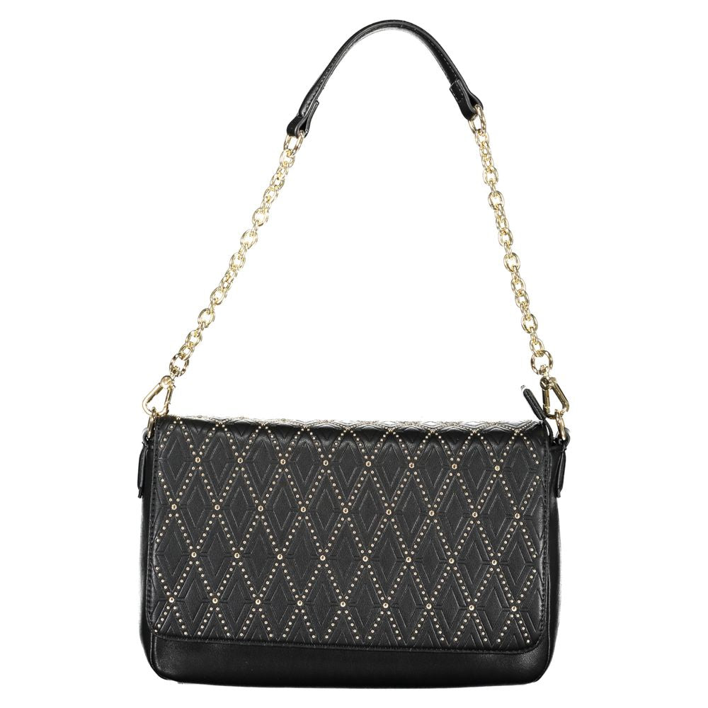 Nero Polyurethane Women Handbag - ventzia