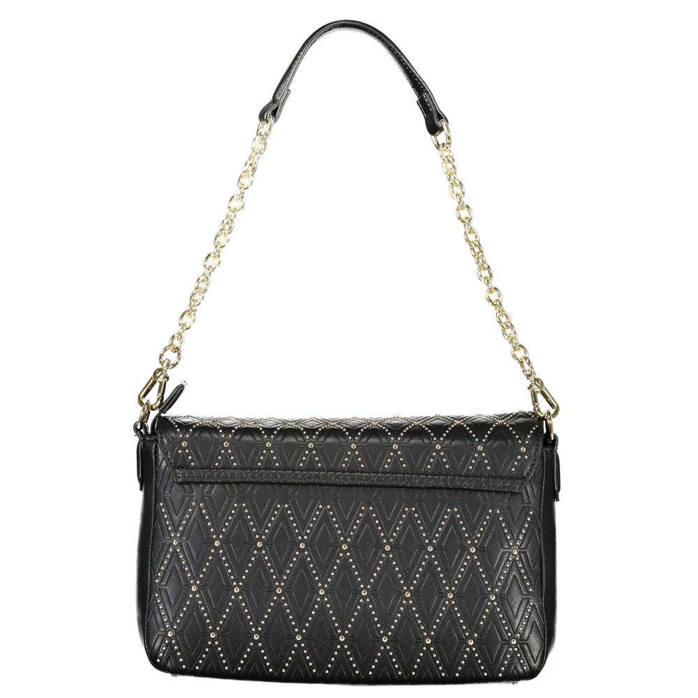 Nero Polyurethane Women Handbag - ventzia