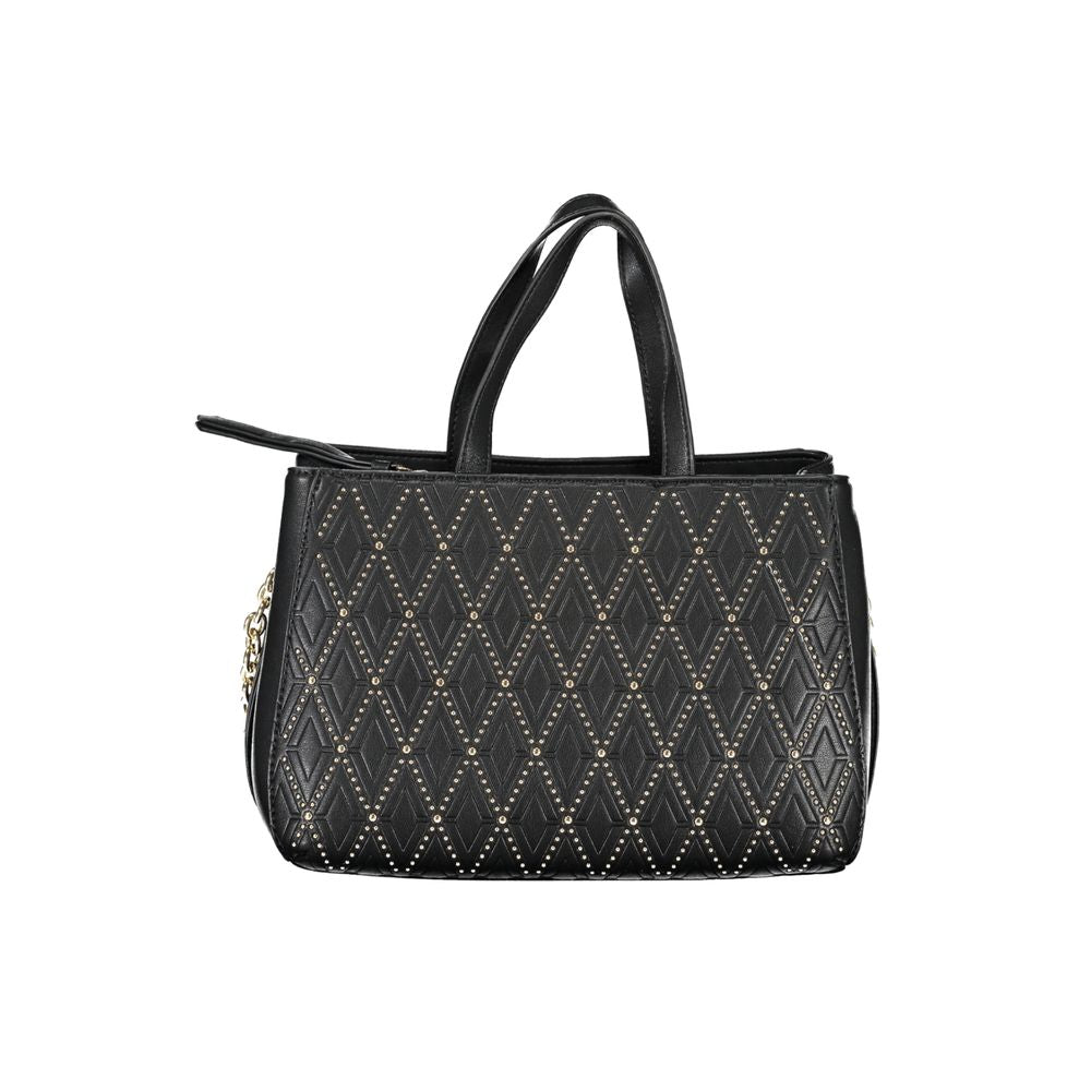 Nero Polyurethane Women Handbag - ventzia