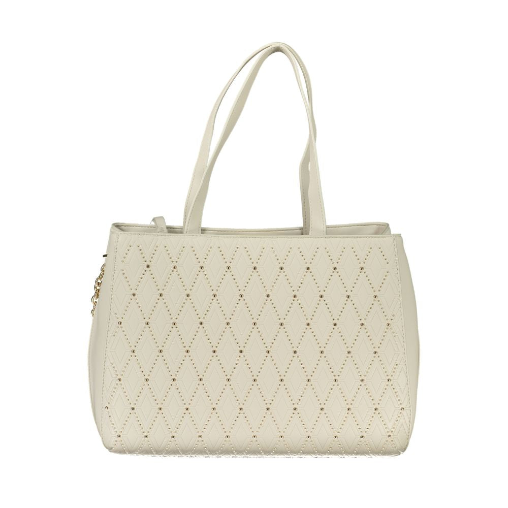 Bianco Poliuretano Woman Handbag - ventzia