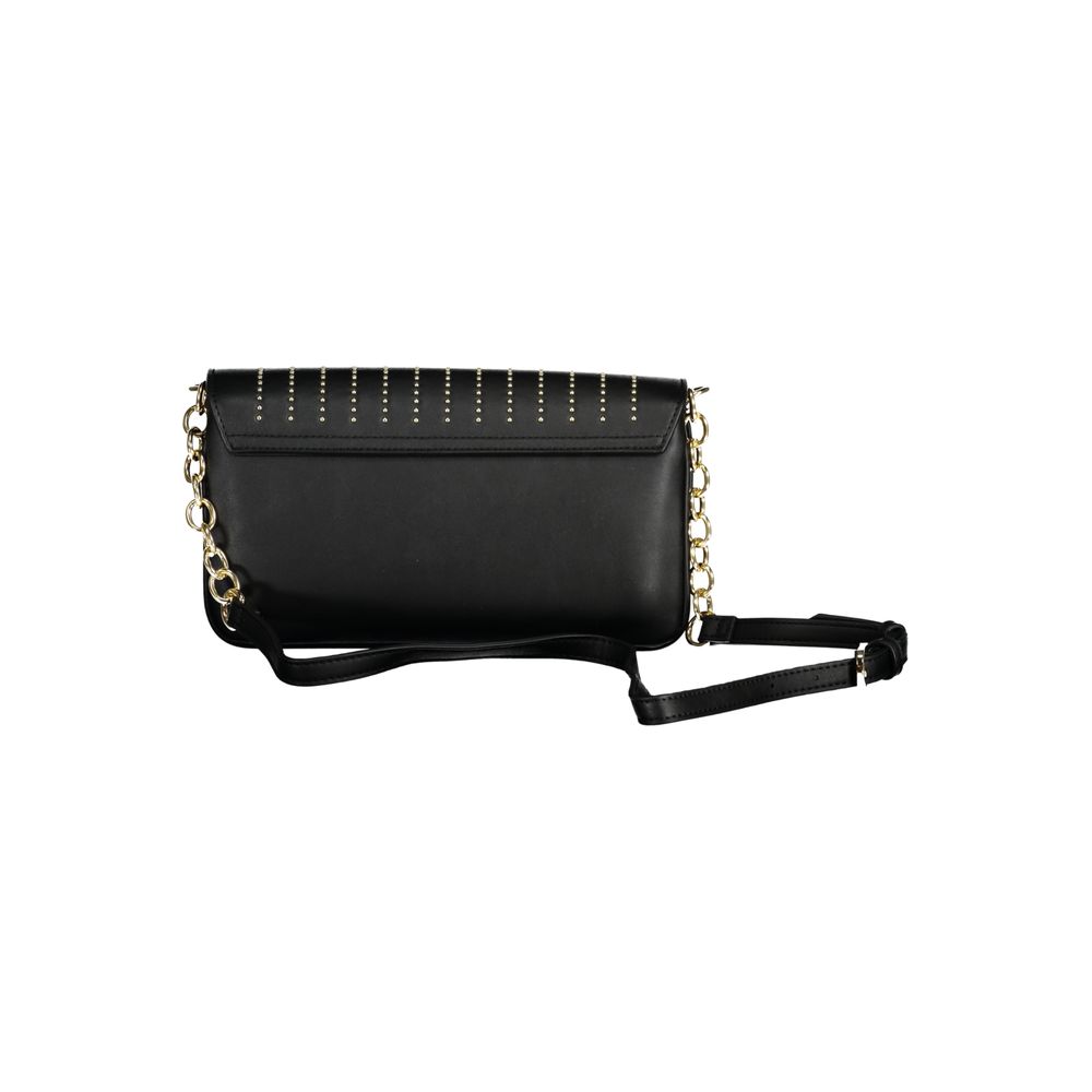 Nero Polyurethane Women Shoulder Bag - ventzia