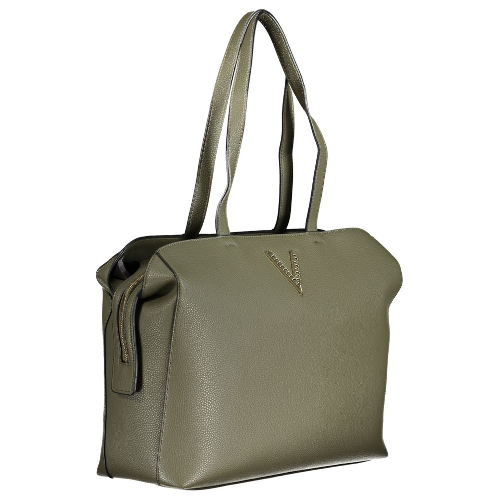 Verde Polyurethane Women Shoulder Bag - ventzia